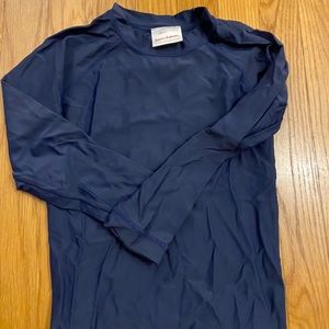 Hanna Andersson size 4T Navy Blue Swim Shirt